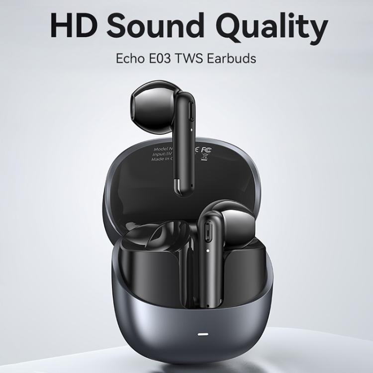 Auriculares inalámbricos Bluetooth USAMS Echo E03 TWS de media oreja (deslustrados)