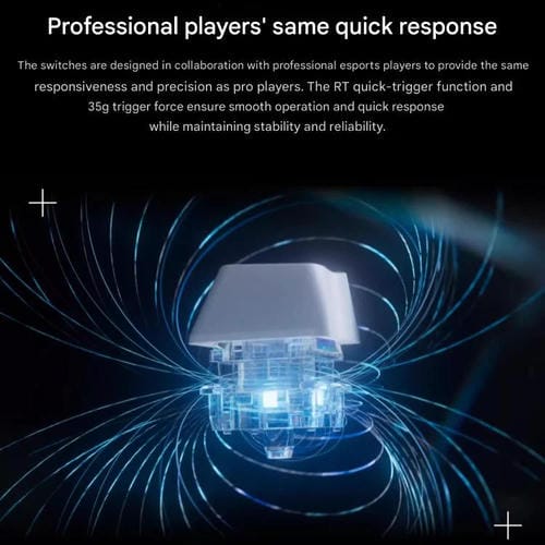 Teclado inalámbrico Logitech G PRO X TKL RAPID interruptores magnéticos (Blanco)