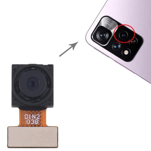 Cámara trasera original para retrato Xiaomi Redmi Note 11 Pro 4G