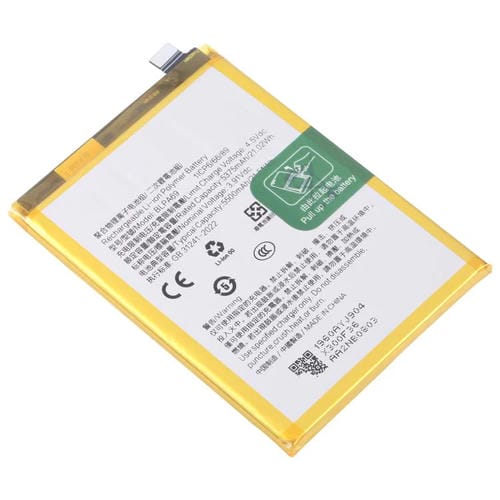 Reemplazo de batería para OPPO K12X PJT110 BLPA69 5500 mAh