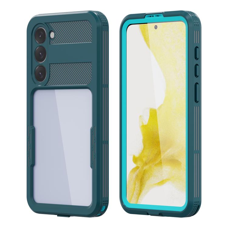 Funda impermeable RedPepper IP68 triple para Samsung Galaxy S23+ 5G (azul)