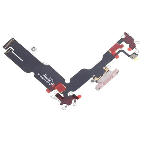 Flex Cable Charging Port Apple iPhone 15 Plus (Pink)