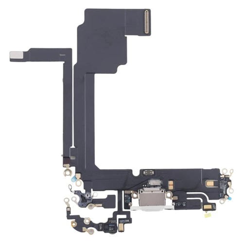 Charging Port Flex Cable Apple iPhone 15 Pro Max (White)