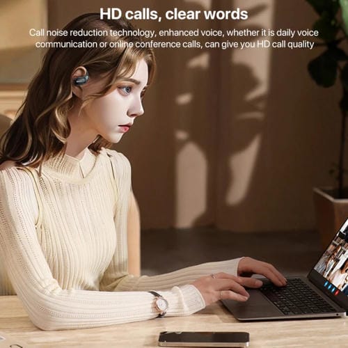 Auriculares inalámbricos Bluetooth abiertos Yesido Ysp19 Ows (Blancos)