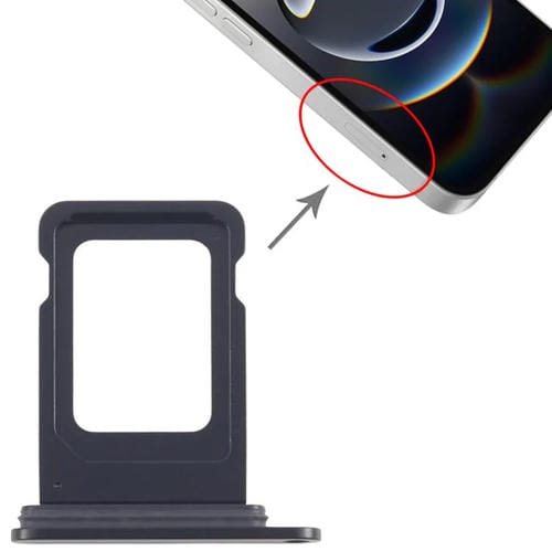 SIM Card Tray Apple iPhone 16E (Black)