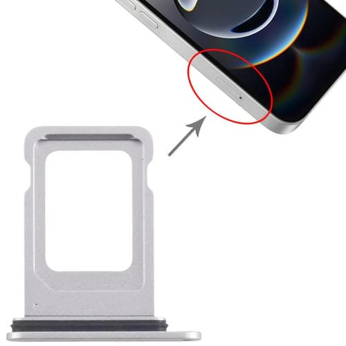 SIM Card Tray Apple iPhone 16E (Silver)