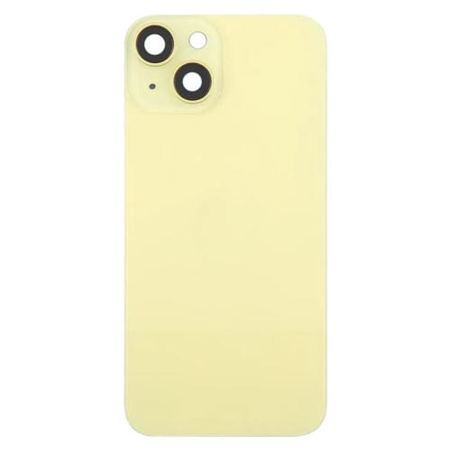 Back Battery Cover with Central Frame Apple iPhone 14 (China) (Yellow)