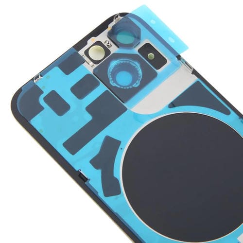 Back Battery Cover with Central Frame Apple iPhone 14 (China) (Yellow)