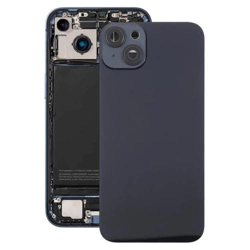 Back Battery Cover with Central Frame Apple iPhone 14 Plus EU Version (Black)