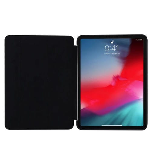 Funda para iPad Pro 11 (2020) PC + PU de Cuero con Tres Plegables (Rojo)