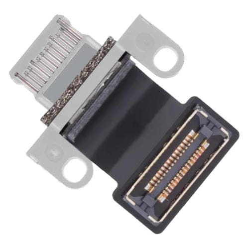 Cable Flex Puerto de Carga Apple MacBook Pro 16 Pulgadas (2023, A2780, 821-03084-A) (Plateado)
