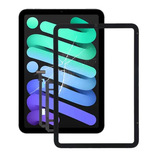 Painel Tátil Apple iPad Mini 2021 Mini 6 Mini 2024 Mini 7 (Preto)