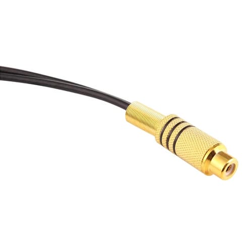 Cable RG174 15 cm RCA Hembra a Fakra Macho y Fakra Z Tipo Hembra con Resorte