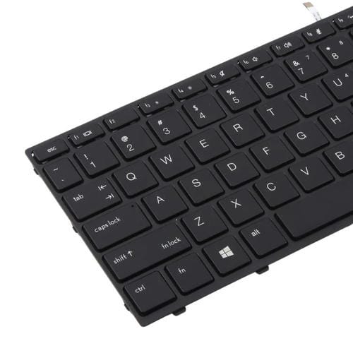 Teclado retroiluminado (negro) para HP ProBook 430 G5, 440 G5, 445 G5, 640 G4, 640 G5, L01071-001, L00735-001, versión estadounidense