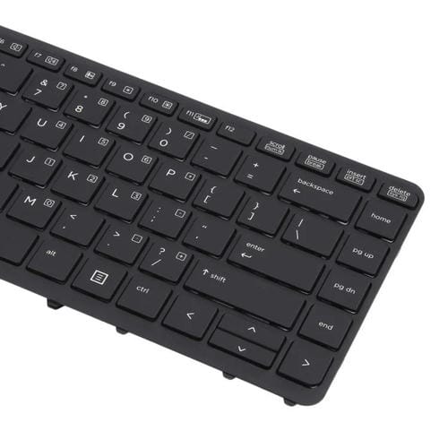 Teclado retroiluminado y puntero para HP EliteBook 840 G1/850 G1 (versión estadounidense) (negro)