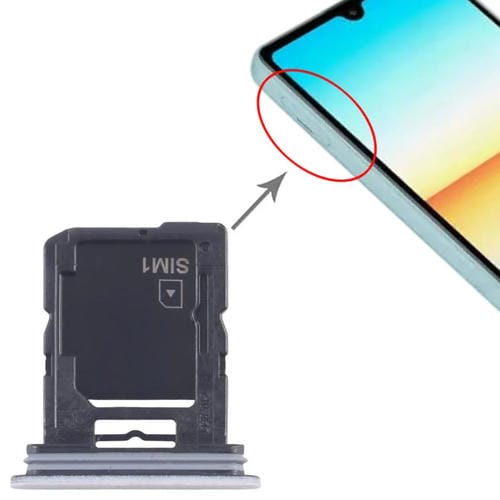 Plateau de carte SIM et Micro SD Sony Xperia Ace III (Blanc)