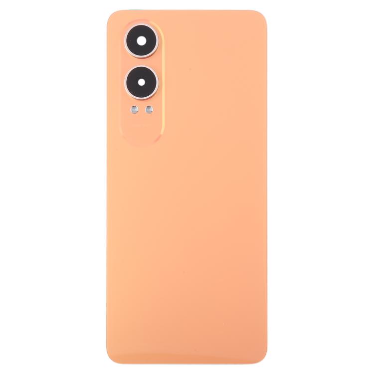 Carcasa Tapa Trasera de Plástico con Tapa Lente de Cámara OnePlus Nord CE4 Lite (Naranja)
