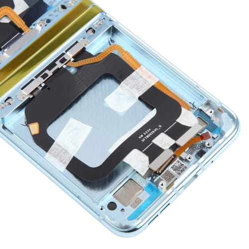 Original Full Screen with Frame for Motorola Razr 40 Ultra XT2321-3 XT2321-1 XT2321-2 (Blue)