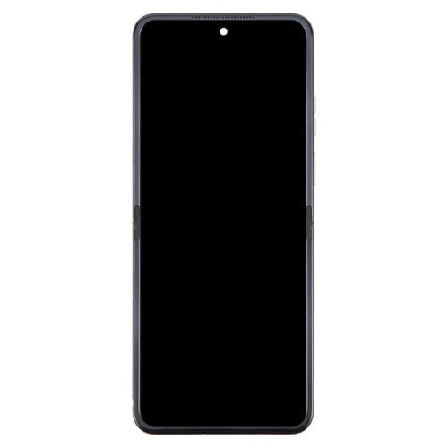 Original Full Screen with Frame for Motorola Razr 50 (Orange)