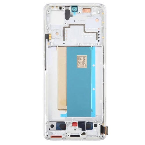 Original Full AMOLED Screen for Xiaomi Poco F6 Pro with Frame (White)