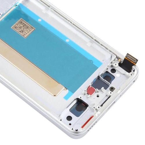 Original Full AMOLED Screen for Xiaomi Poco F6 Pro with Frame (White)