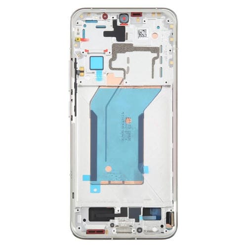 Schermo Completo Originale AMOLED con Cornice per Xiaomi 14 (Argento)
