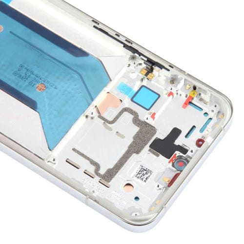 Schermo Completo Originale AMOLED con Cornice per Xiaomi 14 (Argento)