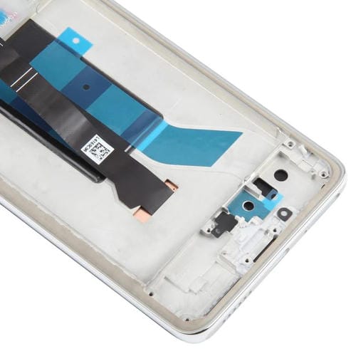 Écran complet AMOLED d'origine pour Xiaomi Poco X7 5G avec cadre (Argent)