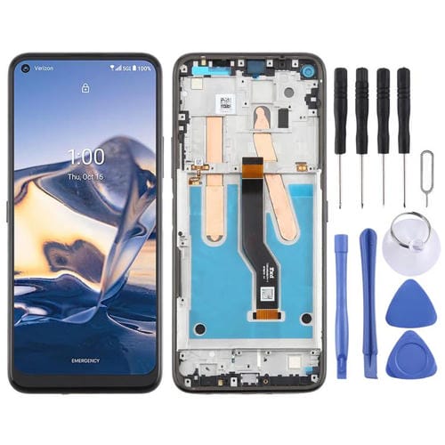 Pantalla Completa Nokia 8V 5G con Marco (Negro)