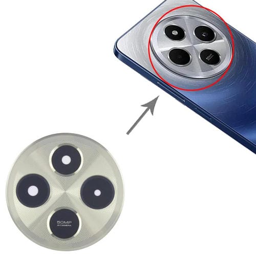 Lente Câmara Traseira Xiaomi Redmi 14C 4G (Verde)