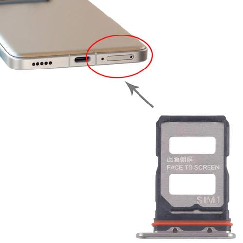 Plateau Carte SIM Xiaomi 14T Pro 5G (10 unités) (Doré)