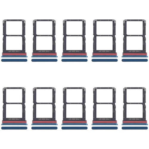 SIM Card Tray Motorola Moto G71 5G XT2169-1 XT2169-2 (Blue) (10 Units)