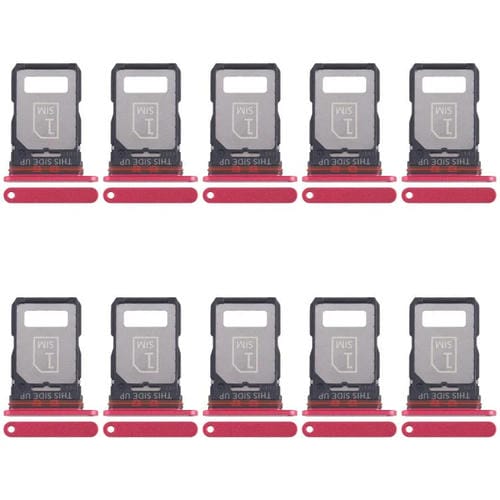 SIM Card Tray Motorola Edge 30 Fusion XT2243-1 (Red) (10 Units)