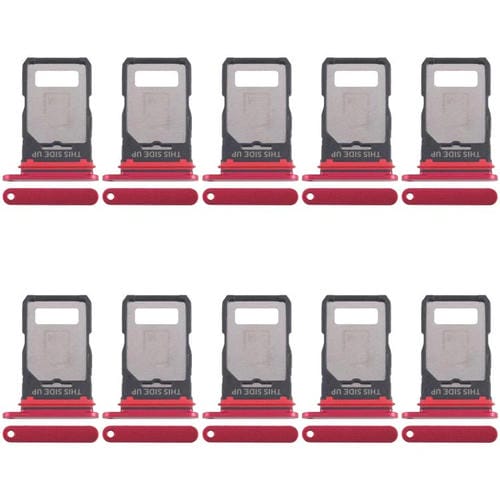 Vassoio scheda SIM Motorola Edge 40 XT2303-2 (10 unità) (Rosso)