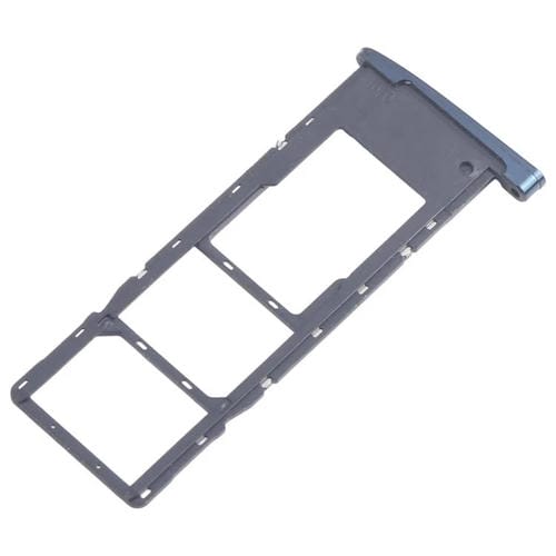 Plateau Carte SIM et Micro SD Motorola Moto G6 (Noir) (10 Unités)