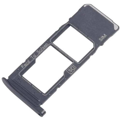 SIM Card and Micro SD Tray Motorola Moto G7 Plus (Black) (10 Units)