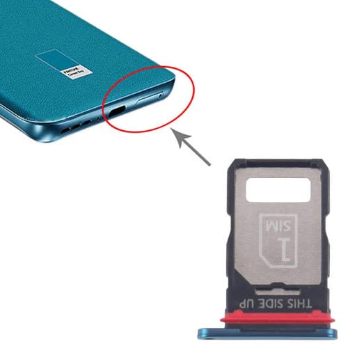 Vassoio Scheda SIM Motorola Edge 40 Neo XT2307-1 (Blu) (10 Unità)