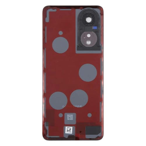 Back Cover Oppo A58 4G CPH2529 with Camera Lens Cover (Black)