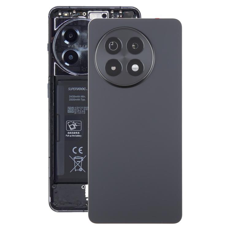 Tapa Trasera Batería Vidrio OnePlus Ace 5 5G con Lente Cámara (Gris Mate)