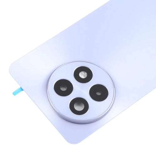 Coque arrière en verre de batterie OnePlus Ace 5 Pro 5G avec objectif d'appareil photo (violet mat)