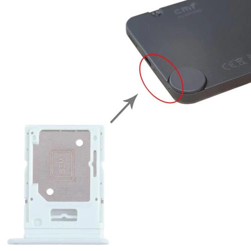 Plateau Carte SIM Double + Micro SD Nothing Phone 1 (Vert)