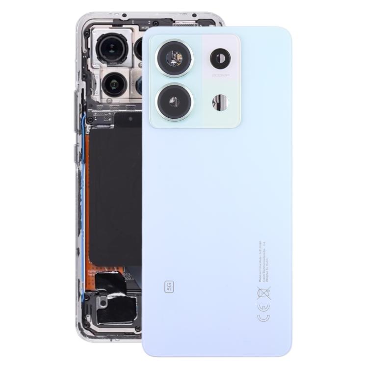 Carcasa trasera OEM con tapa para lente de cámara para Xiaomi Redmi Note 13 Pro 5G (morado)