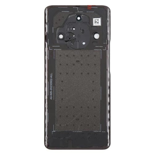 Carcasa trasera con tapa para lente de cámara para Honor X9b (negra)