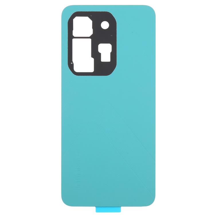 Funda trasera de cuero original para Infinix Note 50x 5G X6857B (verde)