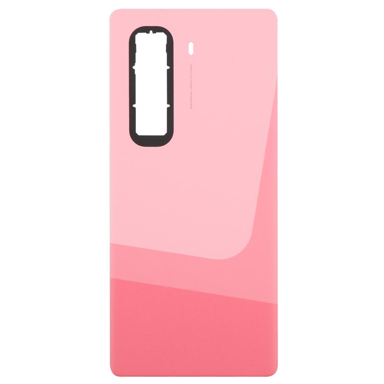 Funda trasera de cuero original para Infinix Hot 50 Pro+ 4G X6880 (rosa)