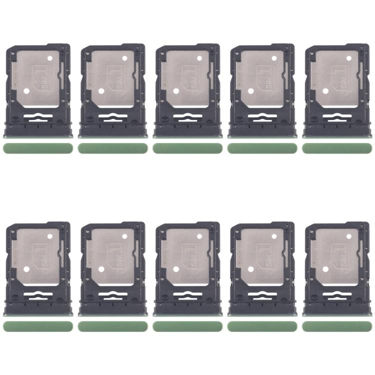 Bandeja para tarjeta SIM original (10 unidades) para Motorola Edge 60 + bandeja para tarjeta SIM/bandeja para tarjeta Micro SD (verde)