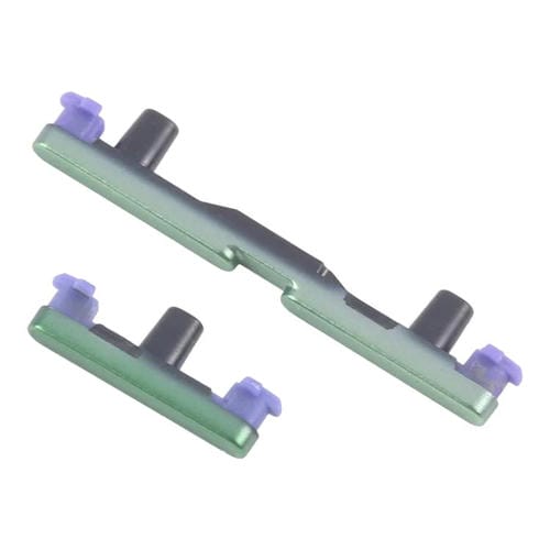 Para Motorola Edge 60 10 pares de botones de encendido y control de volumen (verde)