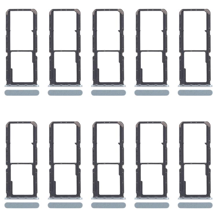 Bandeja para tarjeta SIM original OPPO A60 4G CPH2631 (10 unidades) + bandeja para tarjeta SIM + bandeja para tarjeta Micro SD (verde)