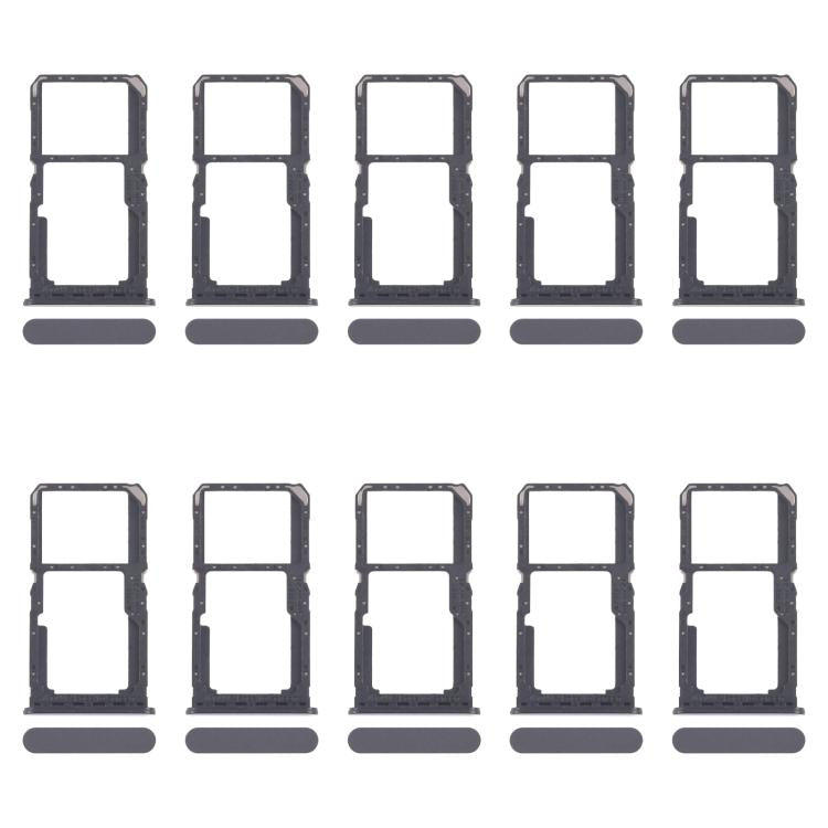 Bandeja para tarjeta SIM original OPPO A80 5G CPH2639 (10 unidades) + bandeja para tarjeta SIM/tarjeta micro SD (negra)