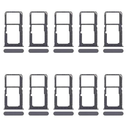Bandeja para tarjeta SIM original OPPO A80 5G CPH2639 (10 unidades) + bandeja para tarjeta SIM/tarjeta micro SD (negra)